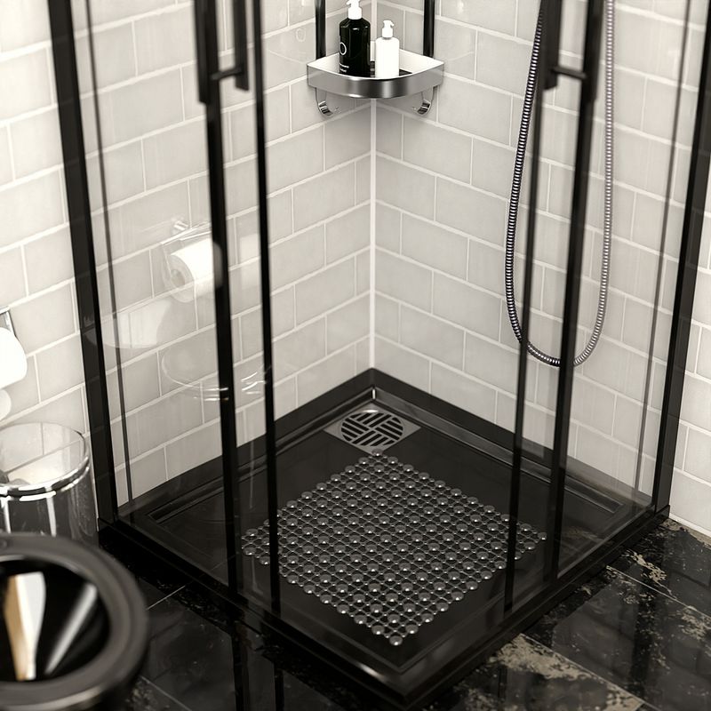 Tapete-Quadrado-de-PVC-com-Antiderrapante-para-Banheiro-Cinza-45cm-x-45cm-Lyor