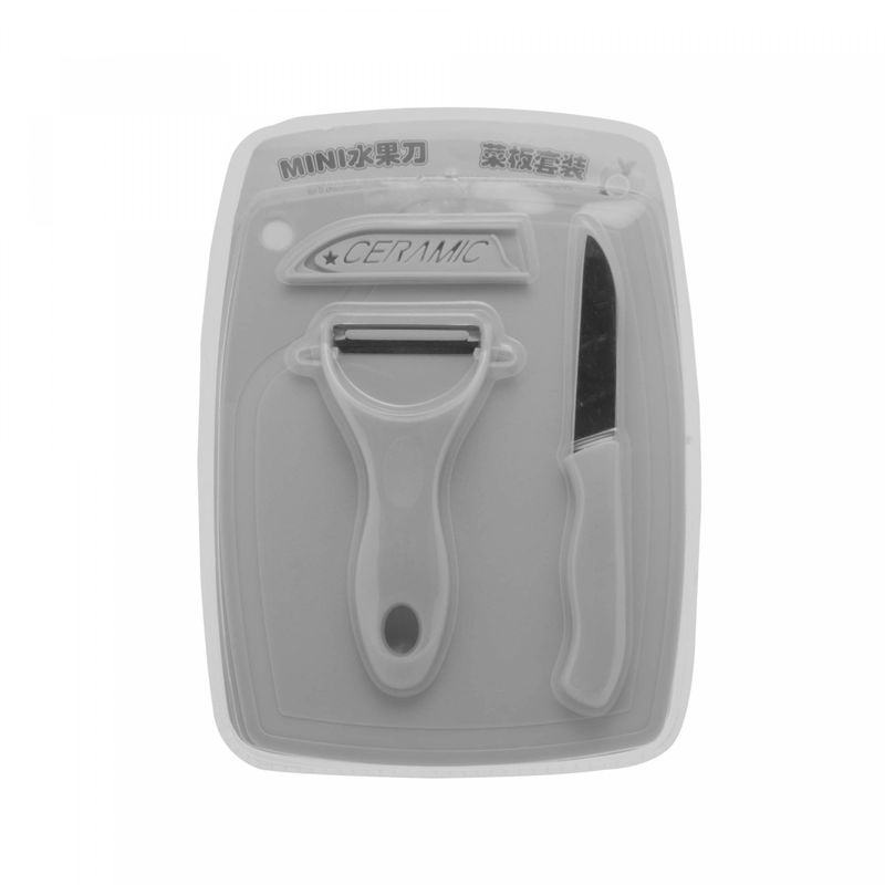Conjunto-3-Pecas-Tabua-com-Descascador-e-Faca-com-Protetor-em-Aco-Inox-e-Plastico-Cinza-Lyor