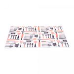 Tapete-para-Secar-Loucas-em-Microfibra-Preto-Laranja-e-Bege-50cm-x-40cm-Lyor