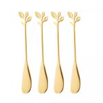 Conjunto-4-Espatulas-de-Aco-Inox-Leaves-Dourado-Lyor