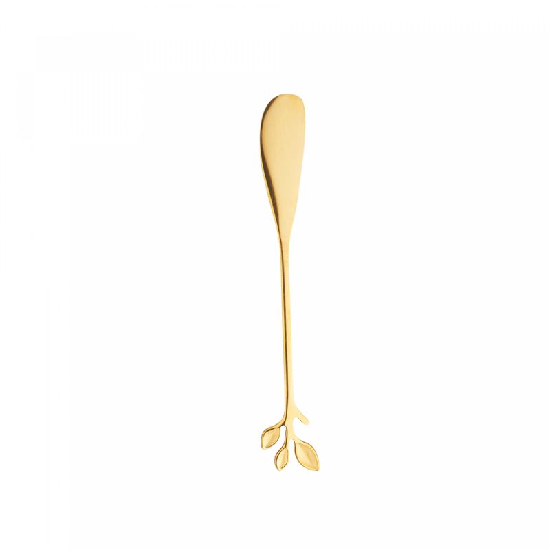 Conjunto-4-Espatulas-de-Aco-Inox-Leaves-Dourado-Lyor