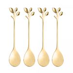 Conjunto-4-Colheres-de-Cha-de-Aco-Inox-Leaves-Dourado-Lyor