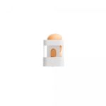 Porta-Ovos-com-Rolamento-Automatico-em-Plastico-Branco-Lyor