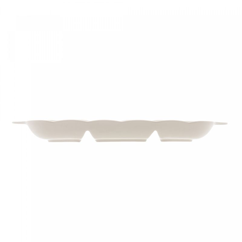 Petisqueira-de-Porcelana-New-Bone-com-3-Divisorias-Butterfly-Flower-34cm-x-145cm-x-35cm-Lyor