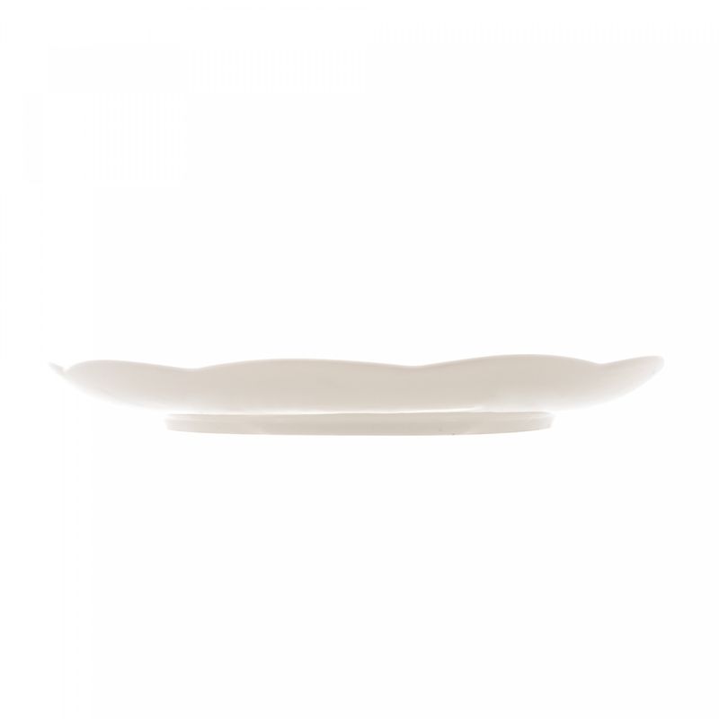 Prato-para-Sobremesa-de-Porcelana-New-Bone-Butterfly-Flower-19cm-x-19cm-x-2cm-Lyor
