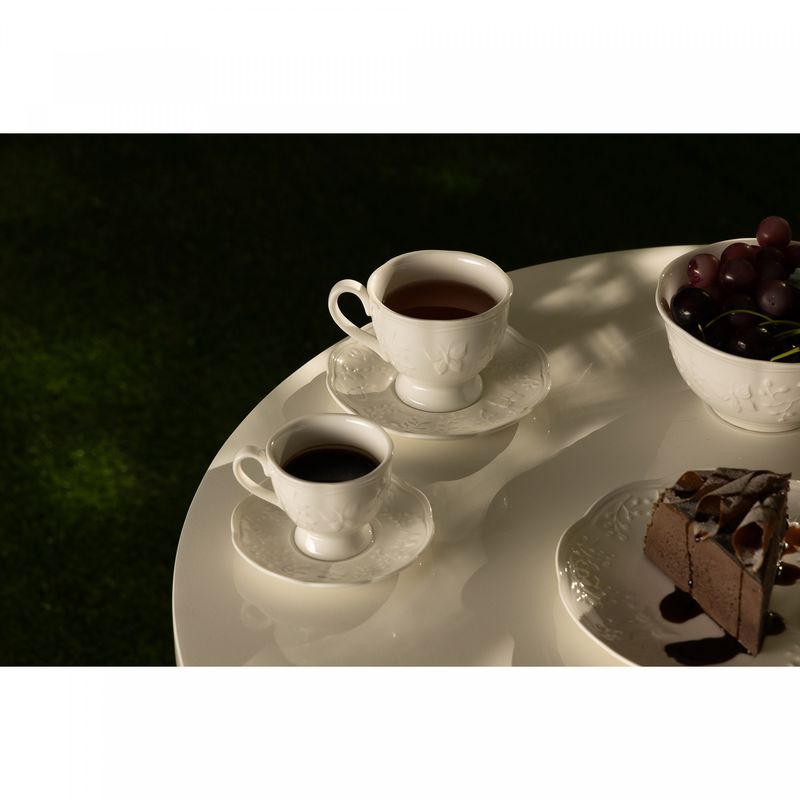 Xicara-de-Cafe-de-Porcelana-New-Bone-Butterfly-Flower-100ml-Lyor