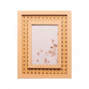 Porta Retrato de Mdf com Treliça 10cm x 15cm - Lyor