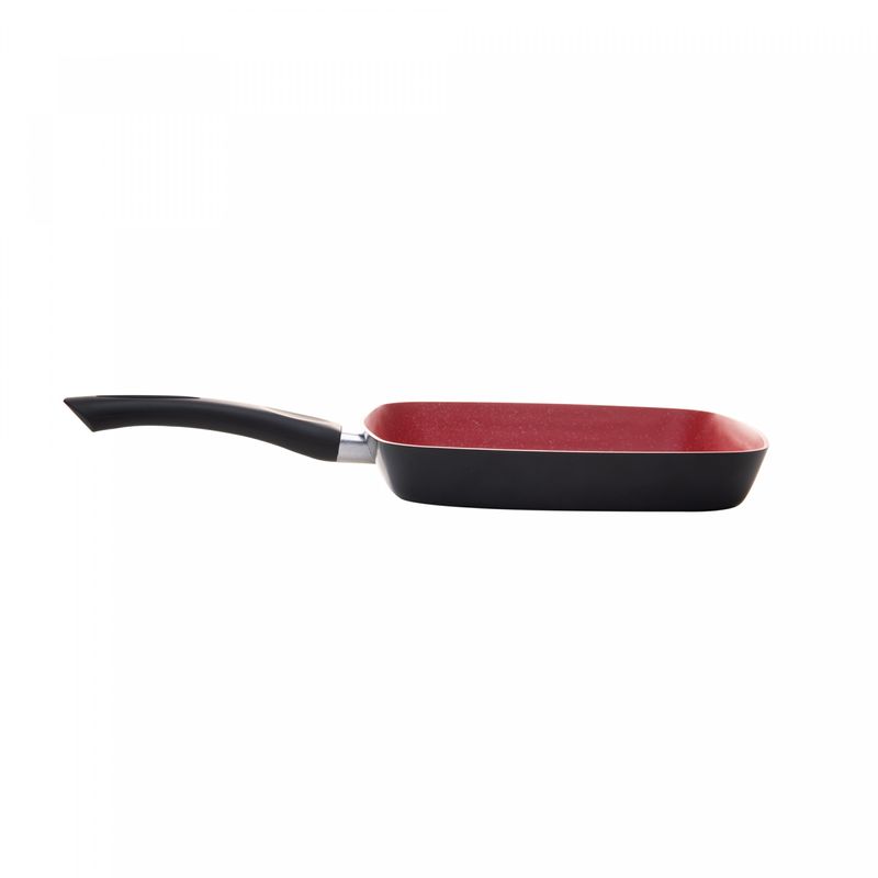 Bistequeira-de-Inducao-em-Aluminio-com-Revestimento-Ceramico-Chef-Pro-Vermelha-24cm-Lyor