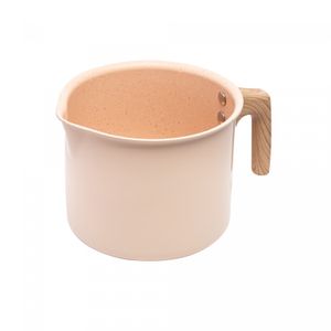 Leiteira de Indução em Alumínio com Revestimento Cerâmico Bege 1,7L - Lyor