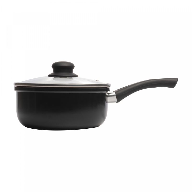 Panela-de-Inducao-em-Aluminio-com-Revestimento-Ceramico-e-Tampa-de-Vidro-Chef-Pro-Vermelha-18cm-Lyor
