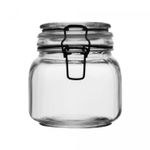 Pote-Hermetico-de-Vidro-com-Silicone-e-Clipe-em-Metal-Vintage-Preto-850ml-Lyor