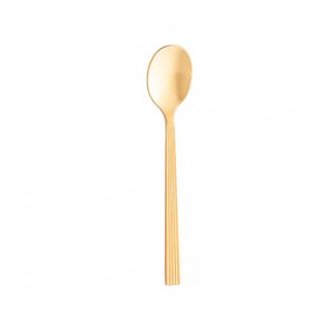 Faqueiro 16 Peças de Aço Inox Athenas Dourado - Lyor