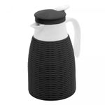 Garrafa-Termica-de-Plastico-Rattan-Preto-1L-Lyor
