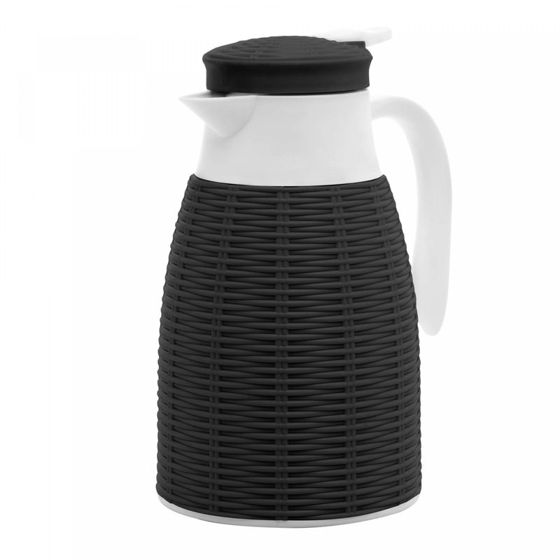 Garrafa-Termica-de-Plastico-Rattan-Preto-1L-Lyor