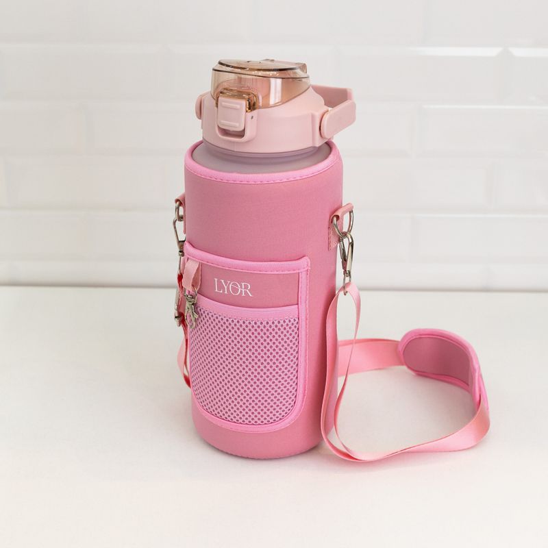 Conjunto-Garrafa-Squeeze-de-Policarbonato-21L-com-Case-5-em-1-Rosa-Lyor