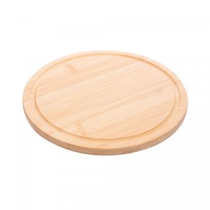 Tábua de Bambu Round 20cm x 20cm x 1cm - Lyor