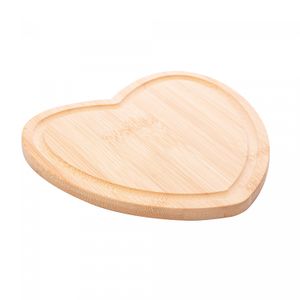 Tábua de Bambu Heart 17cm x 16,5cm x 1cm - Lyor