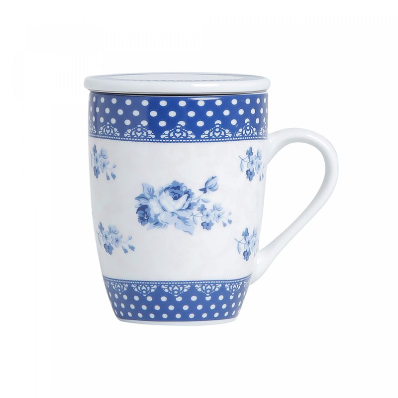 Caneca-de-Porcelana-Super-White-com-Tampa-e-Filtro-Elsa-Azul-Branca-340ml-Lyor