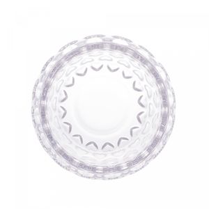 Porta Vela de Cristal Coração 9,5cm x 7,5cm - Lyor
