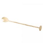 Colher-Bailarina-de-Aco-Inox-Tress-Dourado-26cm-Lyor