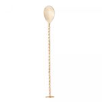 Colher-Bailarina-de-Aco-Inox-Tress-Dourado-26cm-Lyor