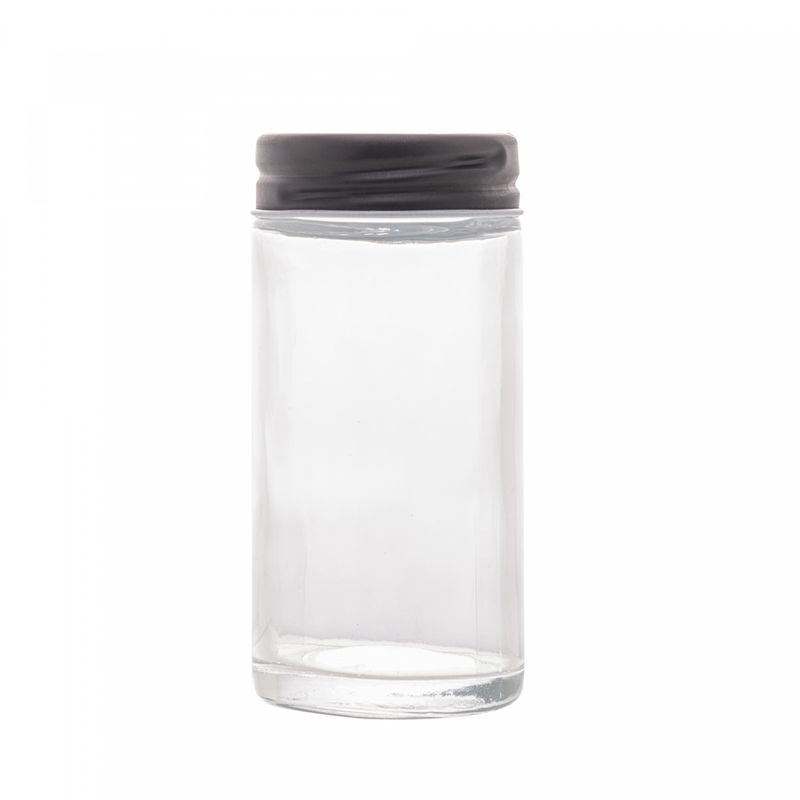Pote-para-Tempero-de-Vidro-com-Tampa-com-Furos-Sortido-80ml-Lyor