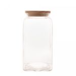 Porta-Mantimento-de-Vidro-com-Tampa-de-Bambu-14L-Lyor