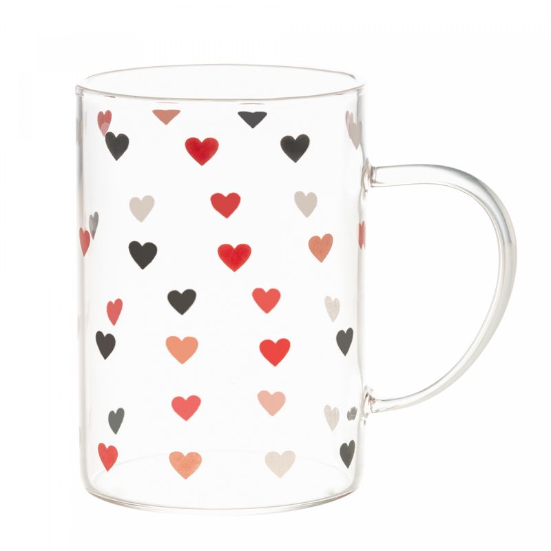 Caneca-de-Vidro-Borossilicato-Resistente-ao-Calor-Love-200ml-Lyor