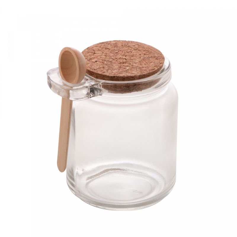 Porta-Tempero-de-Vidro-com-Colher-de-Bambu-e-Tampa-Rolha-240ml-Lyor