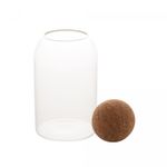Pote-de-Vidro-Borossilicato-Resistente-ao-Calor-com-Tampa-Esfera-de-Rolha-Clean-800ml-Lyor