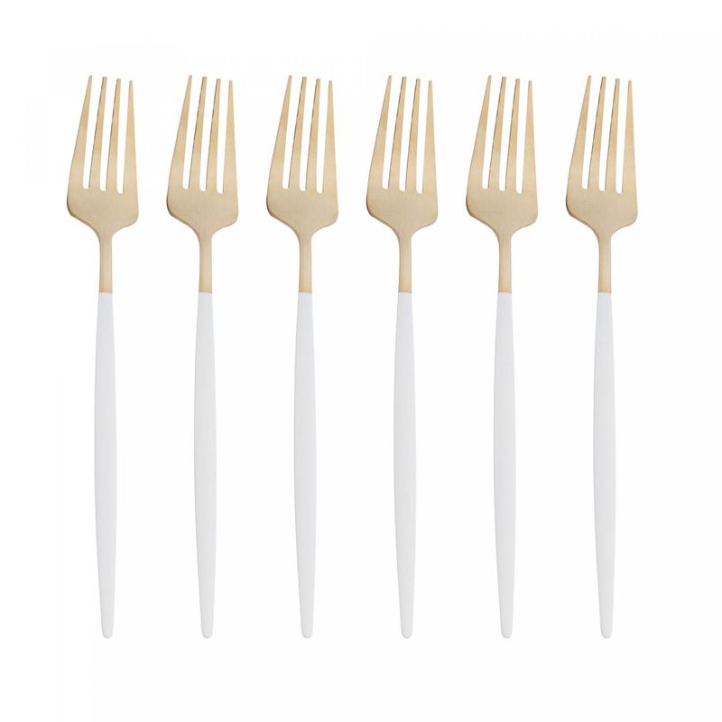 Conjunto-6-Colheres-para-Mesa-de-Aco-Inox-com-Cabo-em-Plastico-Bambu-Dourado-20cm-Lyor