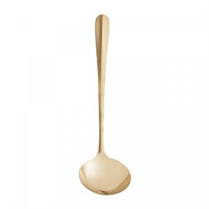 Concha de Aço Inox Positano Dourada 32cm - Lyor