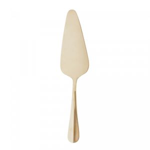 Espátula de Aço Inox para Bolo Positano Dourada 25cm- Lyor