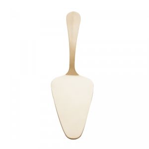 Espátula de Aço Inox para Bolo Positano Dourada 25cm- Lyor