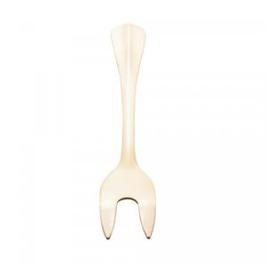 Garfo para Assado de Aço Inox Positano Dourado 28cm - Lyor