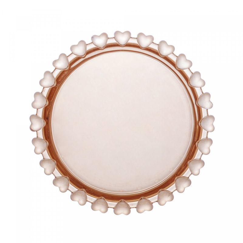 Mini-Travessa-Redonda-de-Cristal-Coracao-Ambar-Metalizado-95cm-x-15cm-Lyor