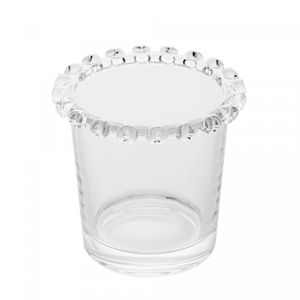 Porta Talher de Cristal Coração 8,5cm x 8cm - Lyor