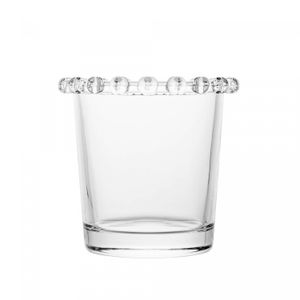 Porta Talher de Cristal Coração 8,5cm x 8cm - Lyor