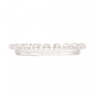 Mini Travessa Redonda de Cristal Coração 9,5cm x 1,5cm - Lyor
