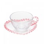 Xicara-de-Cha-de-Cristal-com-Pires-Coracao-Borda-Rosa-170ml-Lyor