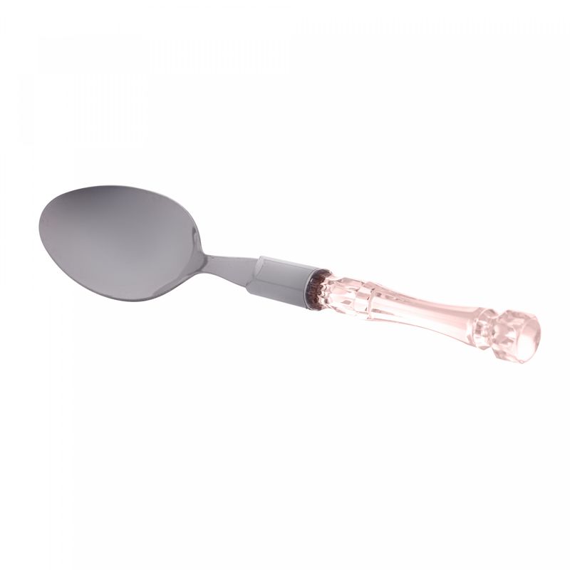 Conjunto-6-Colheres-para-Mesa-de-Aco-Inox-com-Cabo-em-Plastico-Bambu-Rosa-195cm-Lyor