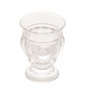 Cachepot de Cristal Diamante 7,2cm x 5,8cm x 10cm - Lyor