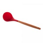 Concha-de-Silicone-com-Cabo-em-Bambu-Charmy-Vermelho-31cm-Lyor
