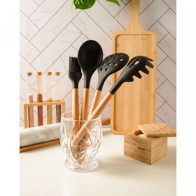 Pincel-Culinario-de-Silicone-com-Cabo-em-Bambu-Charmy-Preto-275cm-Lyor
