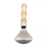 Colher-para-Sorvete-de-Aco-Inox-com-Cabo-em-Plastico-Bambu-Natural-175cm-Lyor