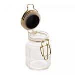 Pote-Hermetico-de-Vidro-com-Tampa-em-Metal-Geometrico-Dourado-6cm-x-5cm-x-8cm-Lyor
