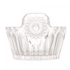 Porta Anéis Decorativo de Vidro Renaissance Sun 9,5cm x 6,5cm - Lyor