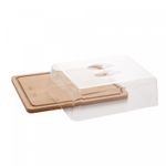 Prato-para-Queijo-de-Bambu-com-Tampa-em-Plastico-24cm-x-185cm-x-75cm-Lyor