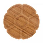 Petisqueira-de-Bambu-com-7-Divisorias-Flower-19cm-x-19cm-x-15cm-Lyor-Lyor