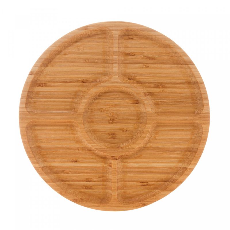 Petisqueira-de-Bambu-com-5-Divisorias-Round-30cm-x-30cm-x-15cm-Lyor